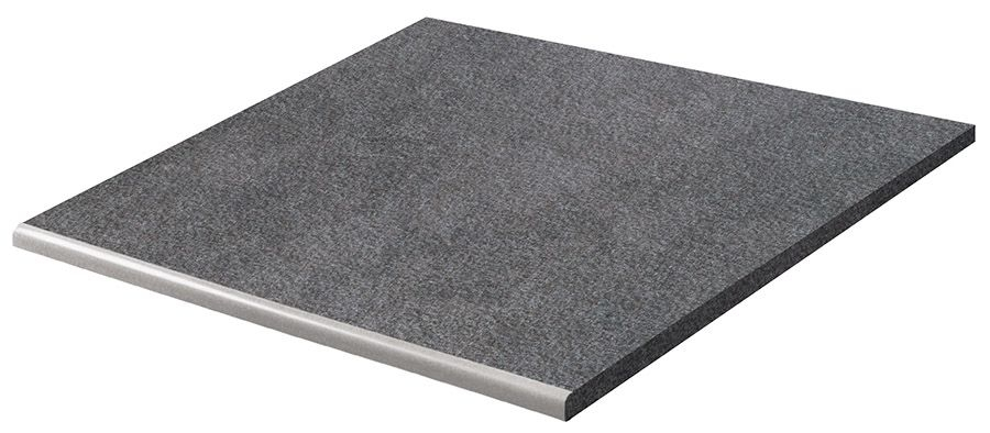 Плитка-сходинка (598x598x20) DCH66588 Kaamos Black Step Tile 60X60X2 R11