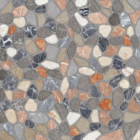 Плитка (600x600x20) Riverstones Mix Mega