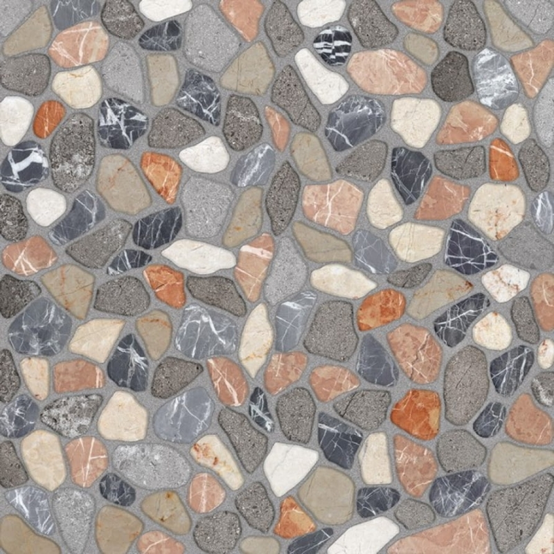 Плитка (600x600x20) Riverstones Mix Mega