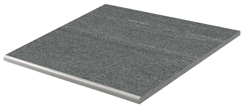 Плитка-сходинка (598x598x20) DCH66848 Vals Pepper Step Tile 60X60X2 R11, dark grey