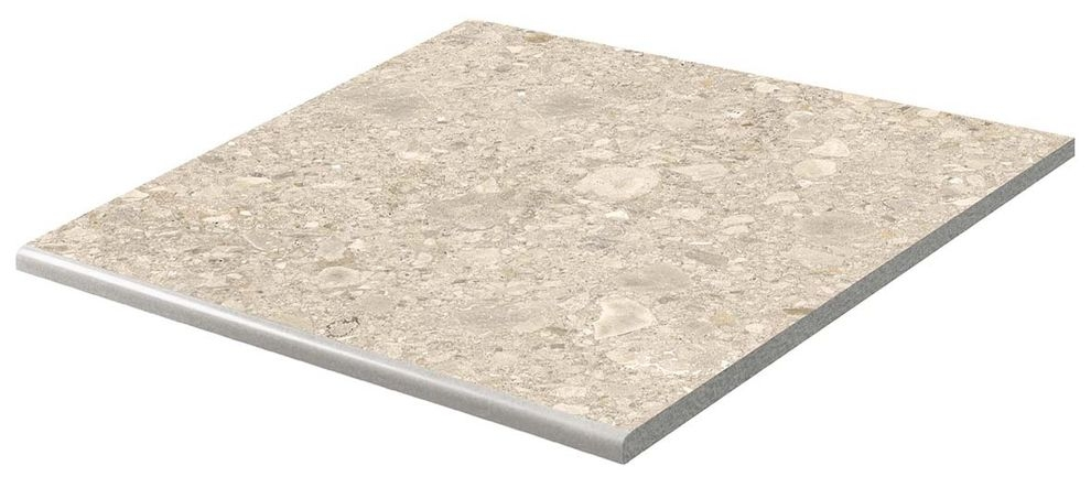 Плитка-сходинка (598x598x20) DCH66901 Rave Malt Step Tile 60X60X2 R11, beige