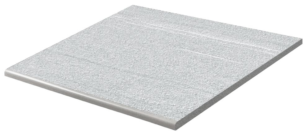 Плитка-сходинка (598x598x20) DCH66846 Vals Fog Step Tile 60X60X2 R11, grey-white