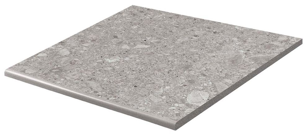 Плитка-сходинка (598x598x20) DCH66900 Rave Grit Step Tile 60X60X2 R11, grey