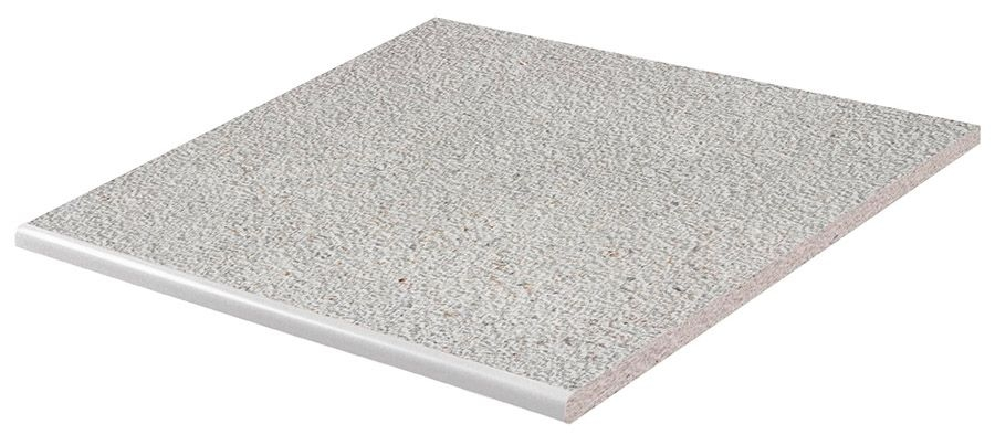 Плитка-сходинка (598x598x20) DCH66788 Piazzetta Light Grey Step Tile 60X60X2 R11